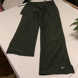 Ladies nike work out pants.